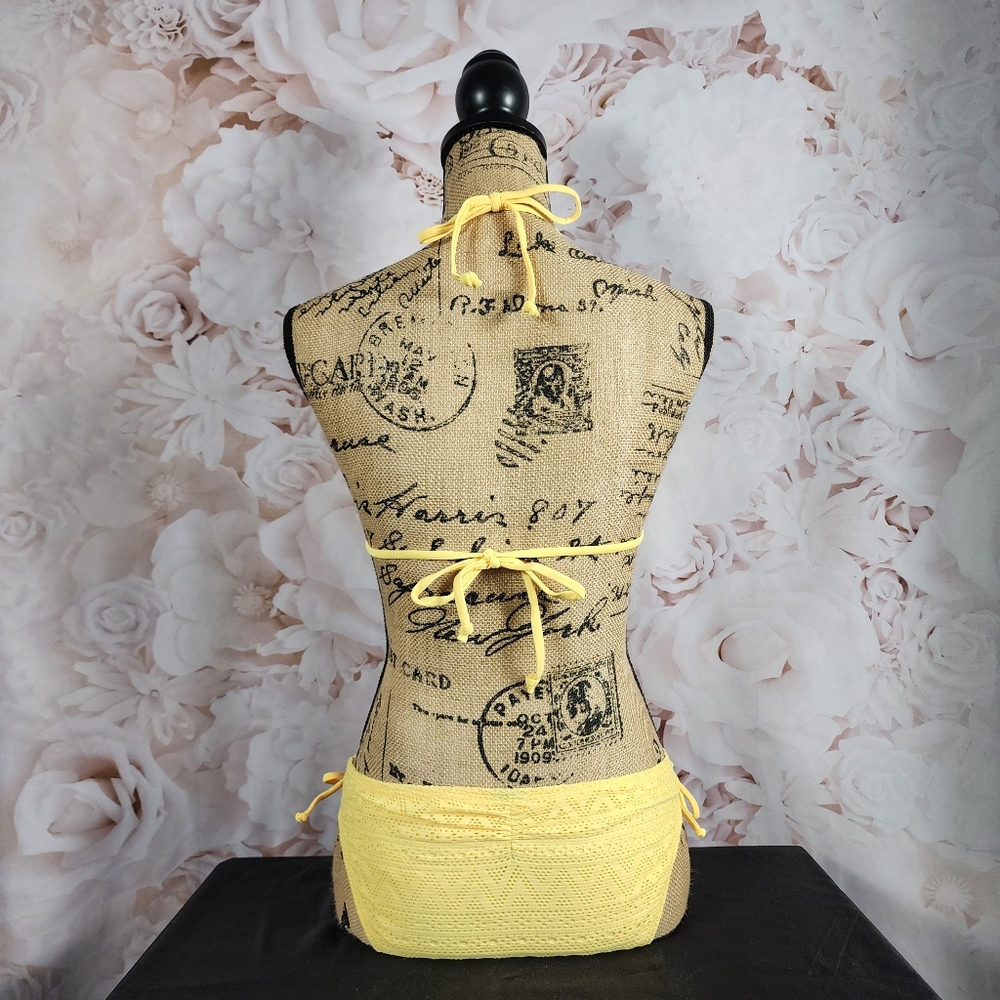 Yellow Triangle Bikini Set - Picture 4 of 11